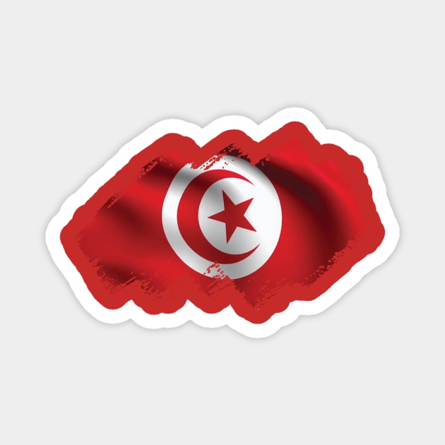 Flag of Tunisia Magnet by Teemperor