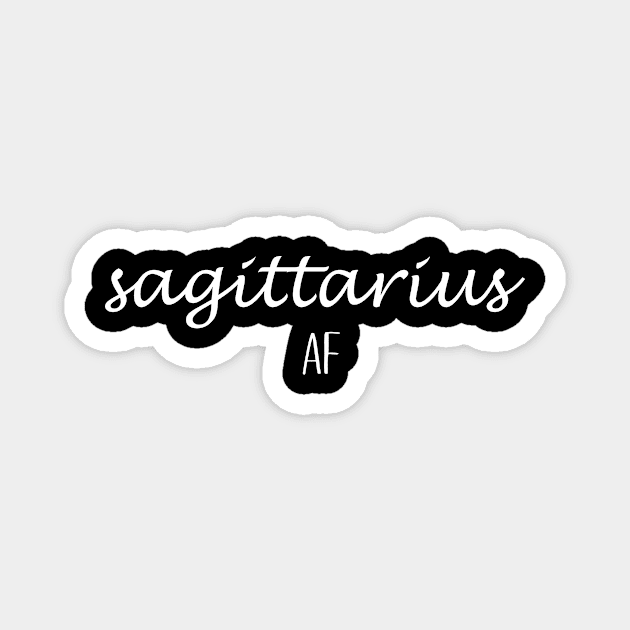 Sagittarius Af Magnet by sewwani