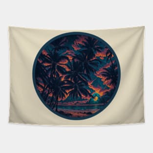 Psychedelic Beach Tapestry