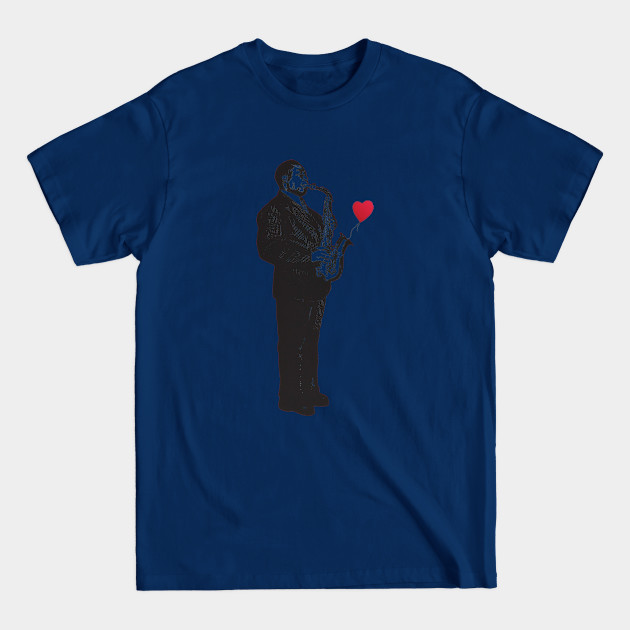 Discover Banksy × Charlie Parker - Banksy - T-Shirt