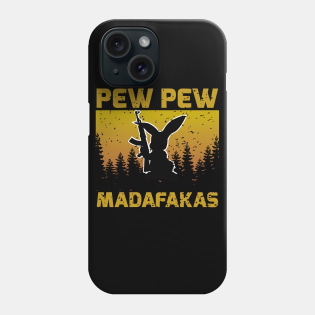 pew pew madafakas Phone Case by youki