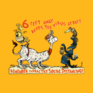 Quarantine Art: Social Distancing T-Shirt