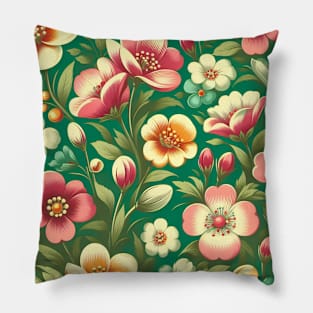 Spring Flowers Pillow