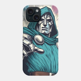 Conquer with Style: Dr. Doom-Inspired Art and Legendary Supervillain Designs Await! Phone Case