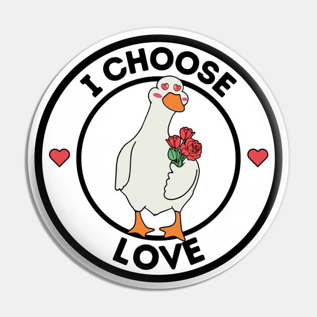 I Choose Love Pin by Bruno Pires