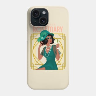 Cocktails Rosemary - The Great Gatsby Phone Case