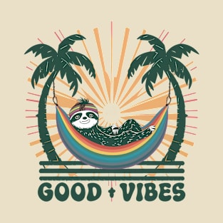 Good Vibes Sloth T-Shirt