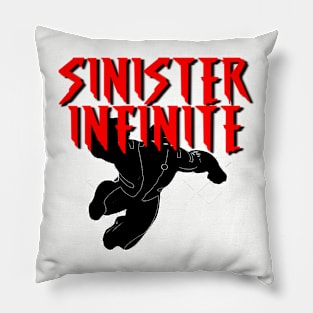 SINISTER INFINITE Male (Black Silhouette) Pillow