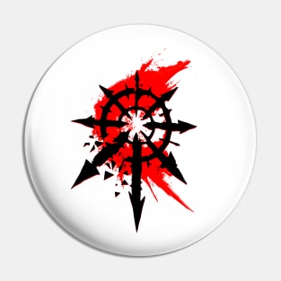 Blood Chaos Star Pin