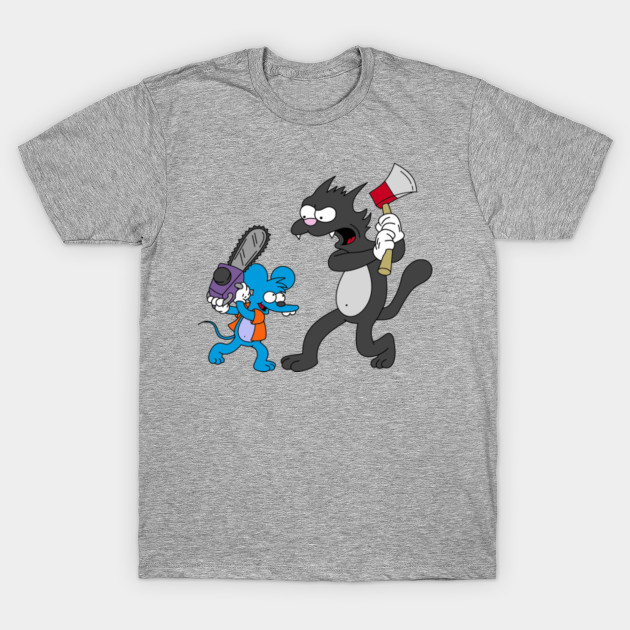 The Simpsons Itchy And Scratchy - Simpsons - T-Shirt ...