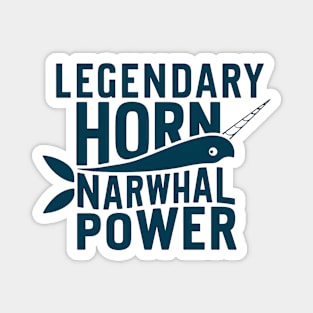 Narwhal Power Legendary Horn Magnet