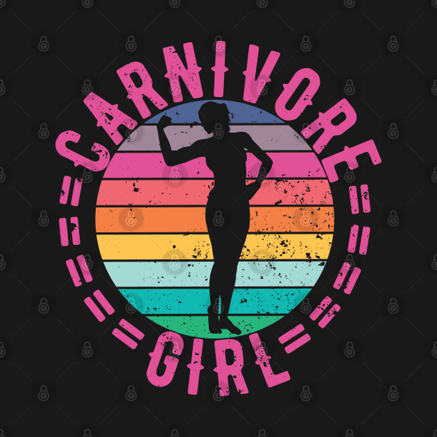 CARNIVORE GIRL MEAT EATER STEAK LOVER CUTE FIT COWGIRL WOMAN by CarnivoreMerch