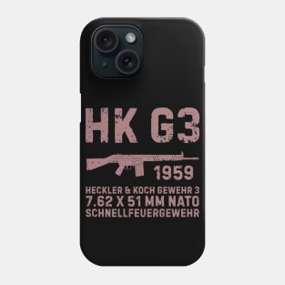 HK G3 German Assault Rifle Phone Case