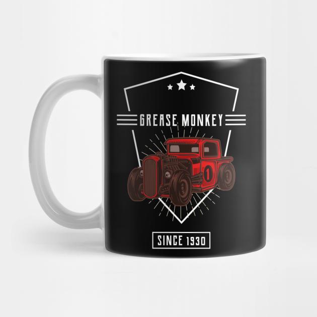 Durf voertuig huiswerk Grease Monkey Enthusiast - Grease Monkey - Mug | TeePublic