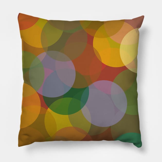 Colorful Seamless Geometric Pattern Pillow by samzizou