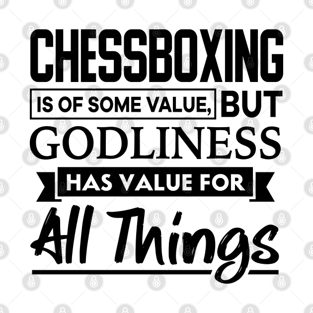 Chessboxing is of some value Christian by thelamboy