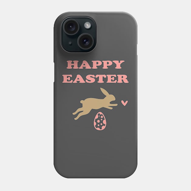 Happy Easter Bunny Phone Case by JevLavigne