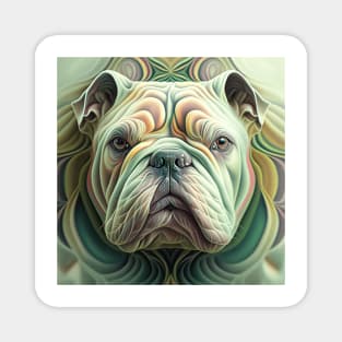 Fractal Design of A Bulldog Magnet