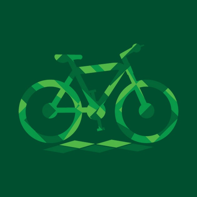 Green Bike by blessedpixel