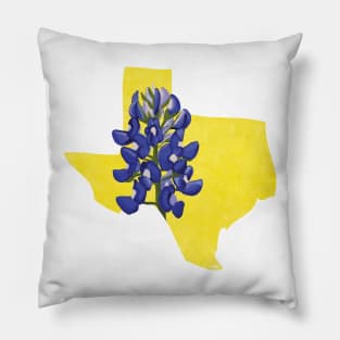 Texas Bluebonnet Pillow