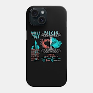 Pisces Zodiac Phone Case