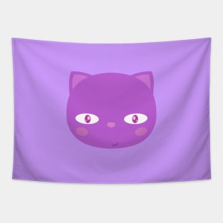 funny cat face Tapestry