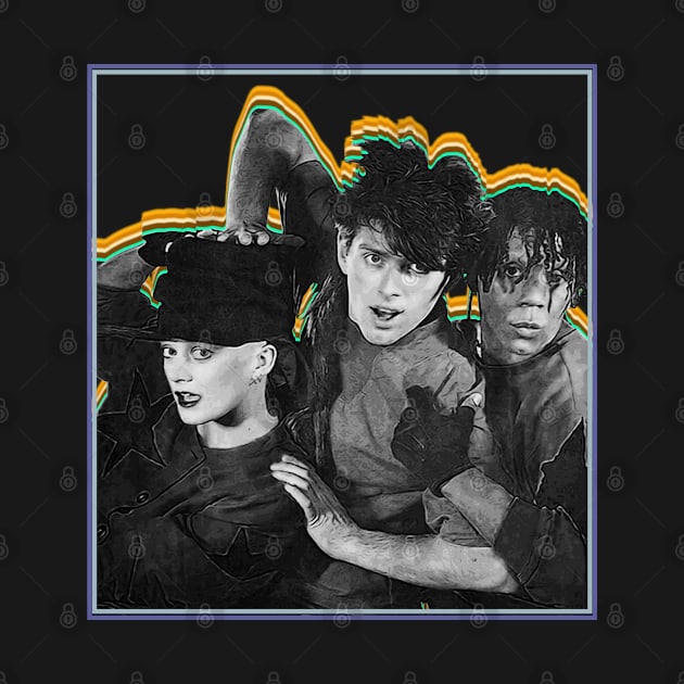 Thompson Twins retro style by Miscarkartos