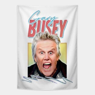 Gary Busey / Retro Film Fan Aesthetic Design Tapestry