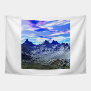 snow mountain Tapestry