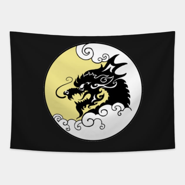 The Ronin Dragon Tapestry by Acgreen56