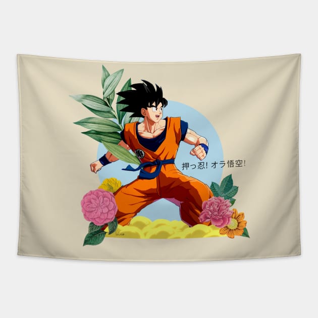 Goku Tapestry by luliga