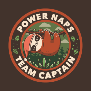 Power Naps Team Captain by Tobe Fonseca T-Shirt