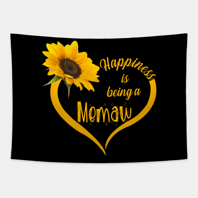 Happiness Is Being A Memaw Tapestry by Damsin