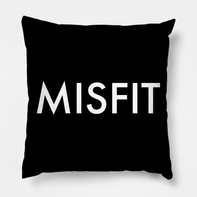 Misfit Pillow by Harley Warren