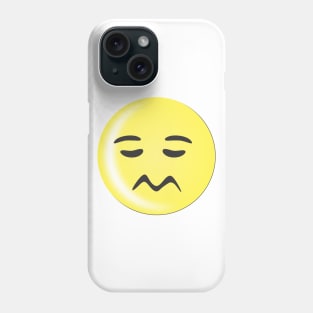 Emoticon Sad Phone Case