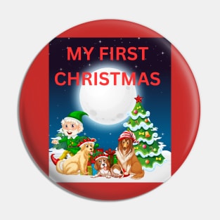 My first Christmas Pin