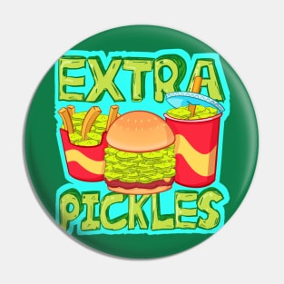 Extra Pickles Pin