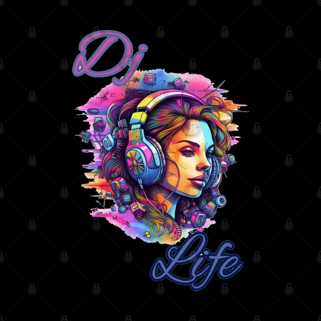 Music Quote Dj Life Music is life by stickercuffs