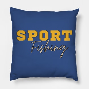 Sport Fishing Pillow