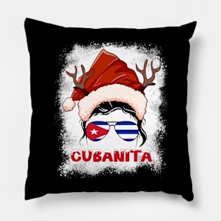 Cuba girl, Cubanita Christmas gift , Regalo Navidad Cuba Pillow