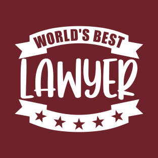 World's Best Lawyer T-Shirt