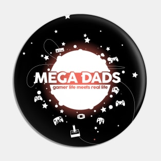 Mega Dads Space Sunspot Pin