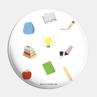 Back to School Pin