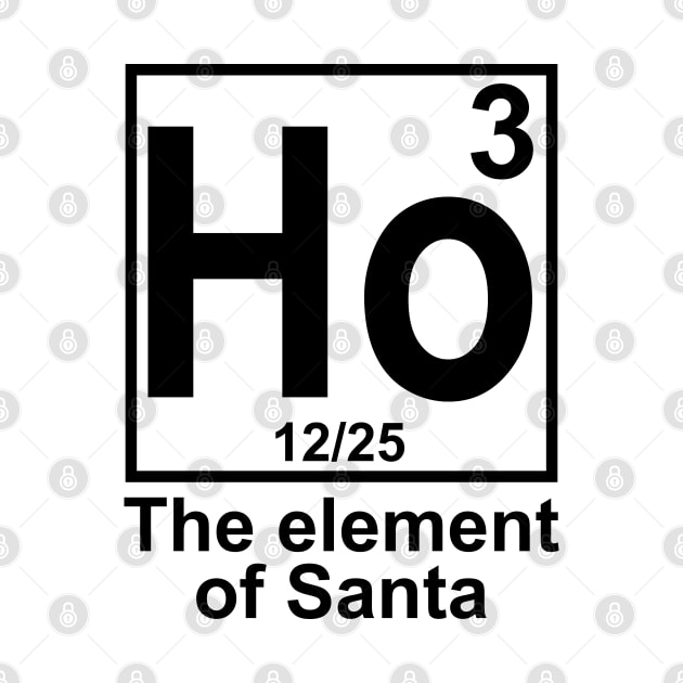 Ho3 The Element of Santa by DragonTees