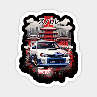 JDM Subaru WRX STI Magnet