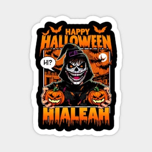 Hialeah Halloween Magnet