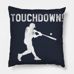 baseball touchdown funny Pillow