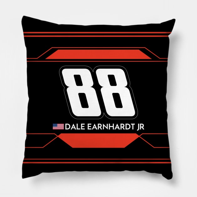 Dale Earnhardt Jr #88 2023 NASCAR Design Pillow by AR Designs 