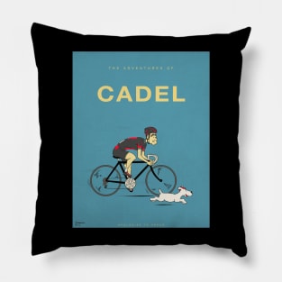 Vintage Print The Adventures Cadel A Great Impact Pillow