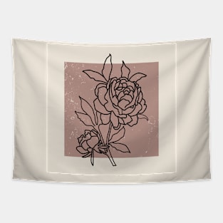 Vintage Rose Tapestry